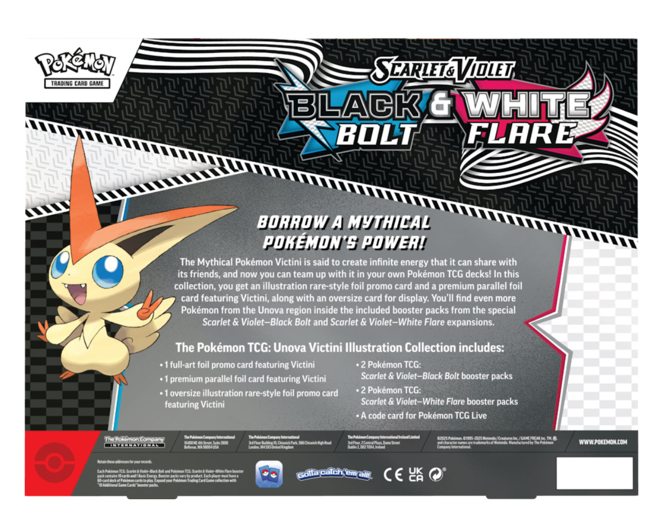 Pre-Sale Pokemon TCG: Unova Victini Illustration Collection