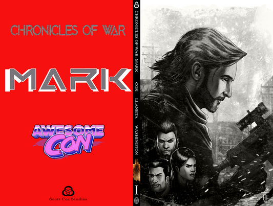 Chronicles of War: Mark Graphic Novel AWESOME CON Exclusive