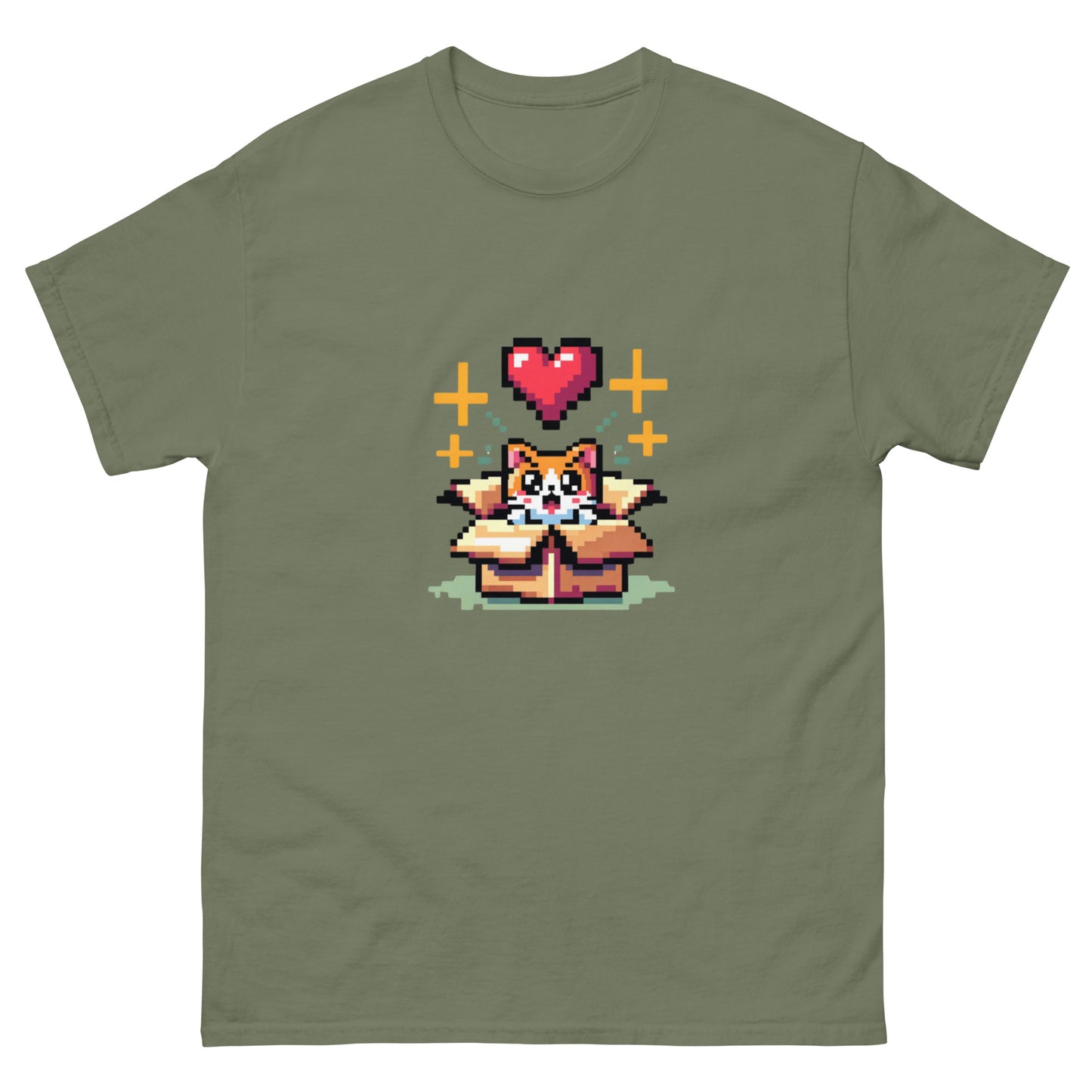 Cat Pixel 2 classic tee