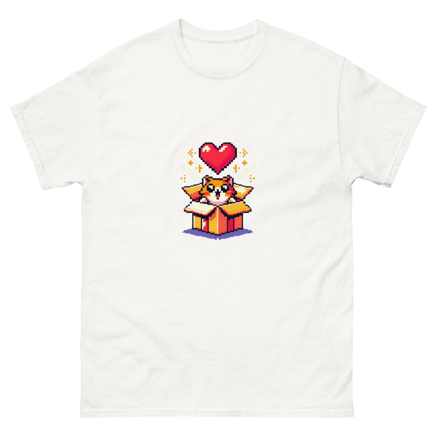 Cat Pixel classic tee