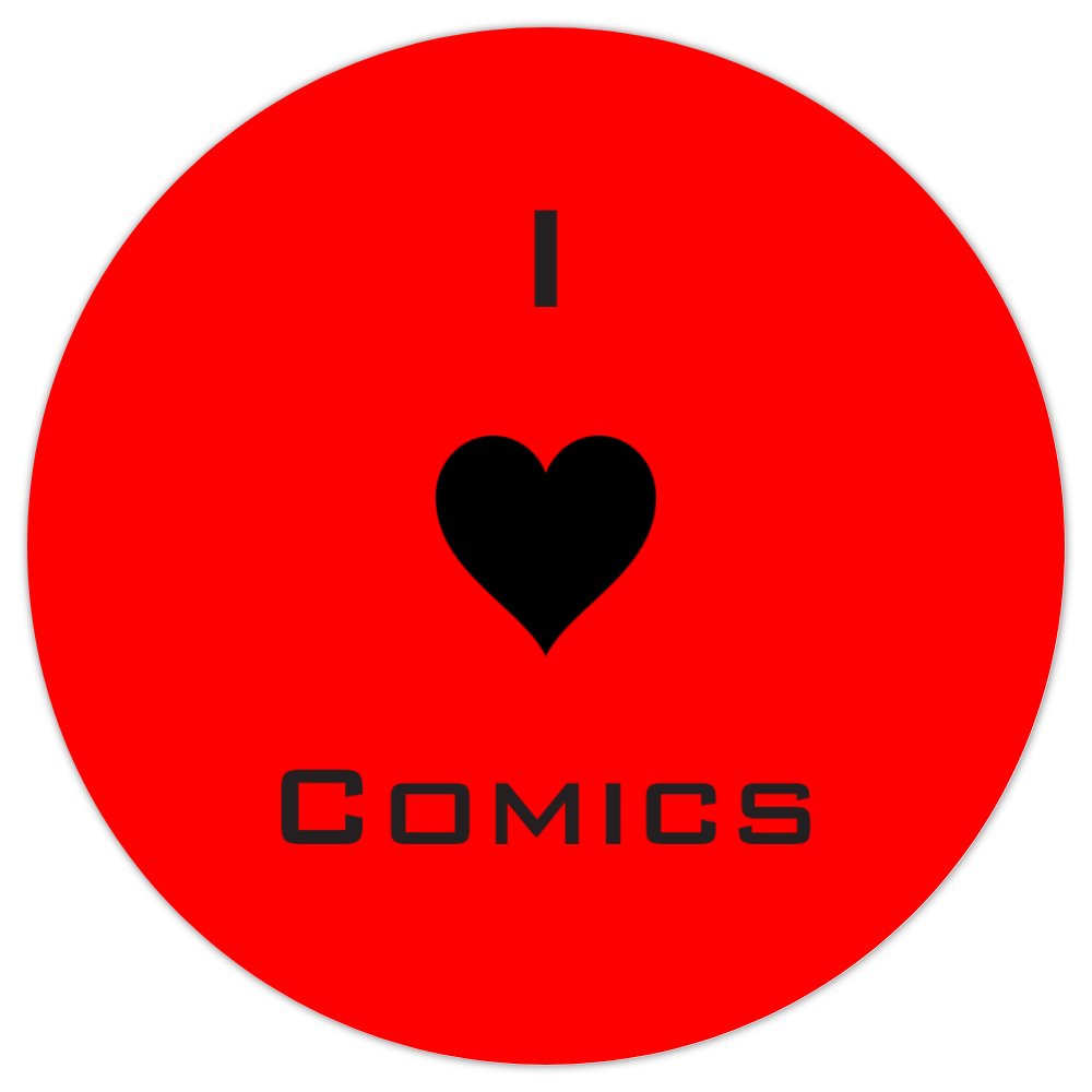 "The Comic Sticker" Reusable Stickers x100