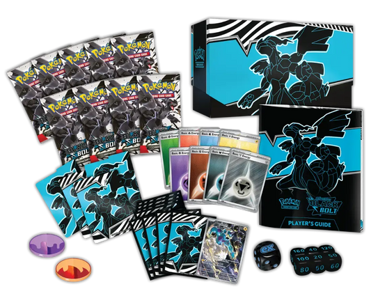 Pre-Order Pokemon TCG: Scarlet & Violet - Black Bolt Elite Trainer Box