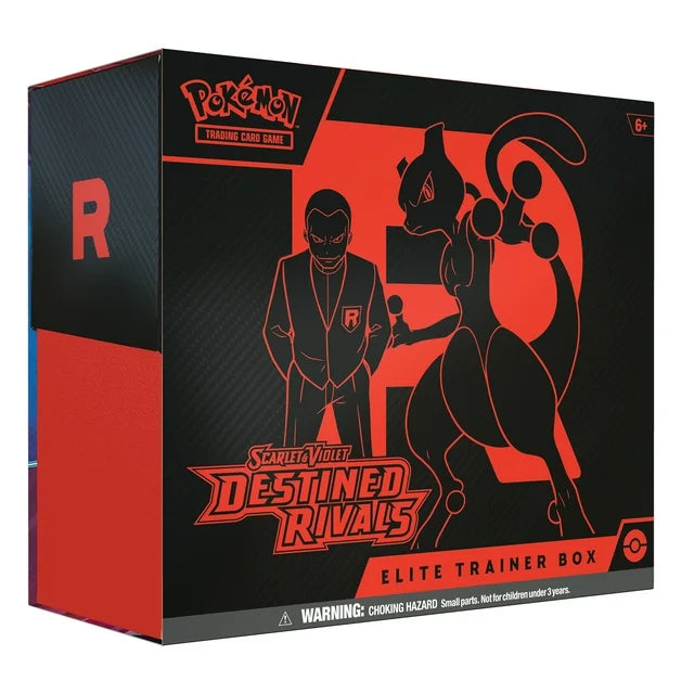 Pre-Order Pokemon TCG: Scarlet & Violet - Destined Rivals Elite Trainer Box