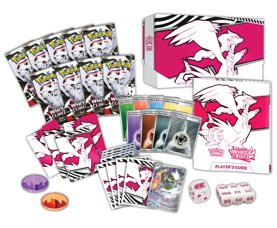 Pre-order Pokemon TCG: Scarlet & Violet - White Flare Elite Trainer Box
