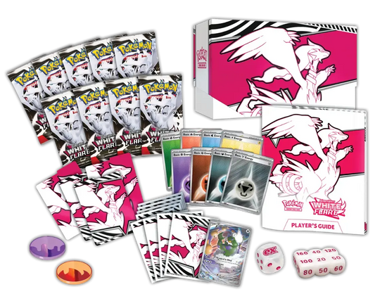 Pre-order Pokemon TCG: Scarlet & Violet - White Flare Elite Trainer Box