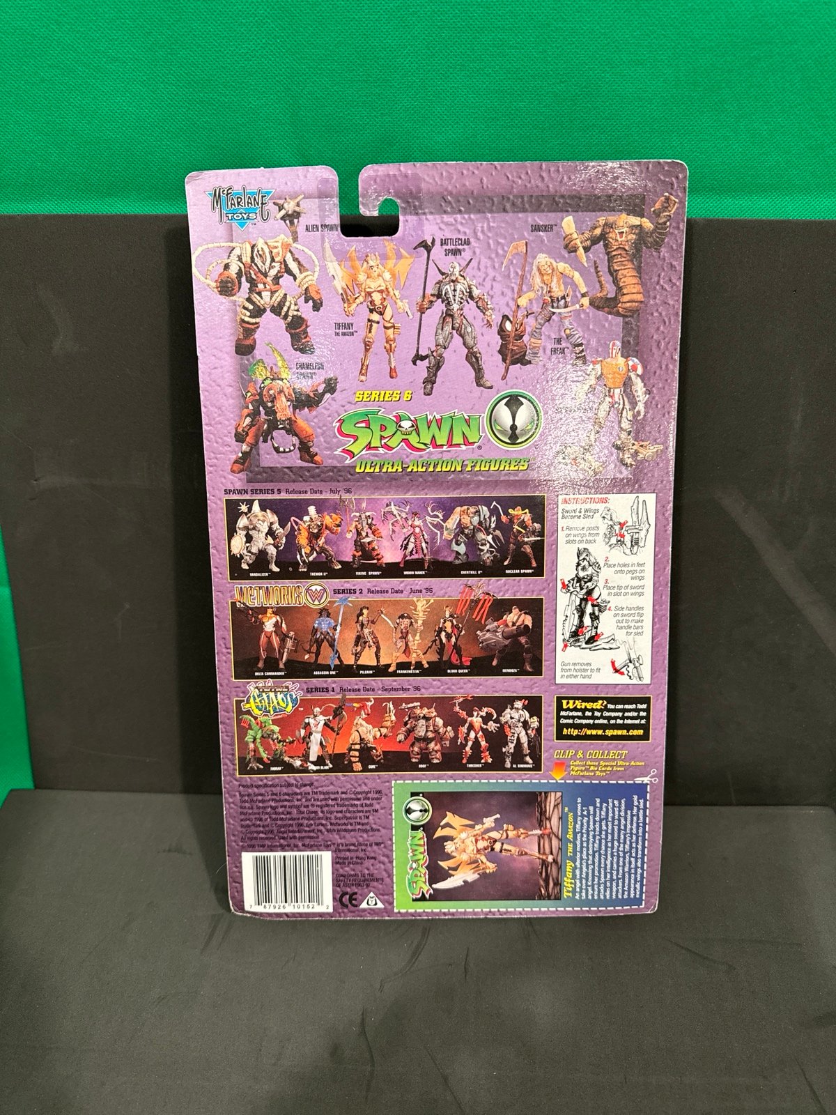 Spawn series 6 Tiffany action figure