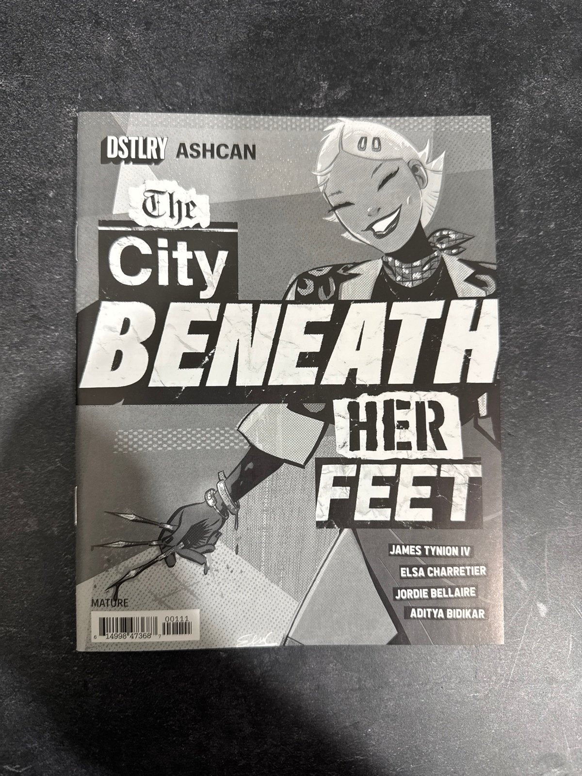 The City Beneath Her Feet/ You Won't Feel a Thing Ashcan DSTLRY