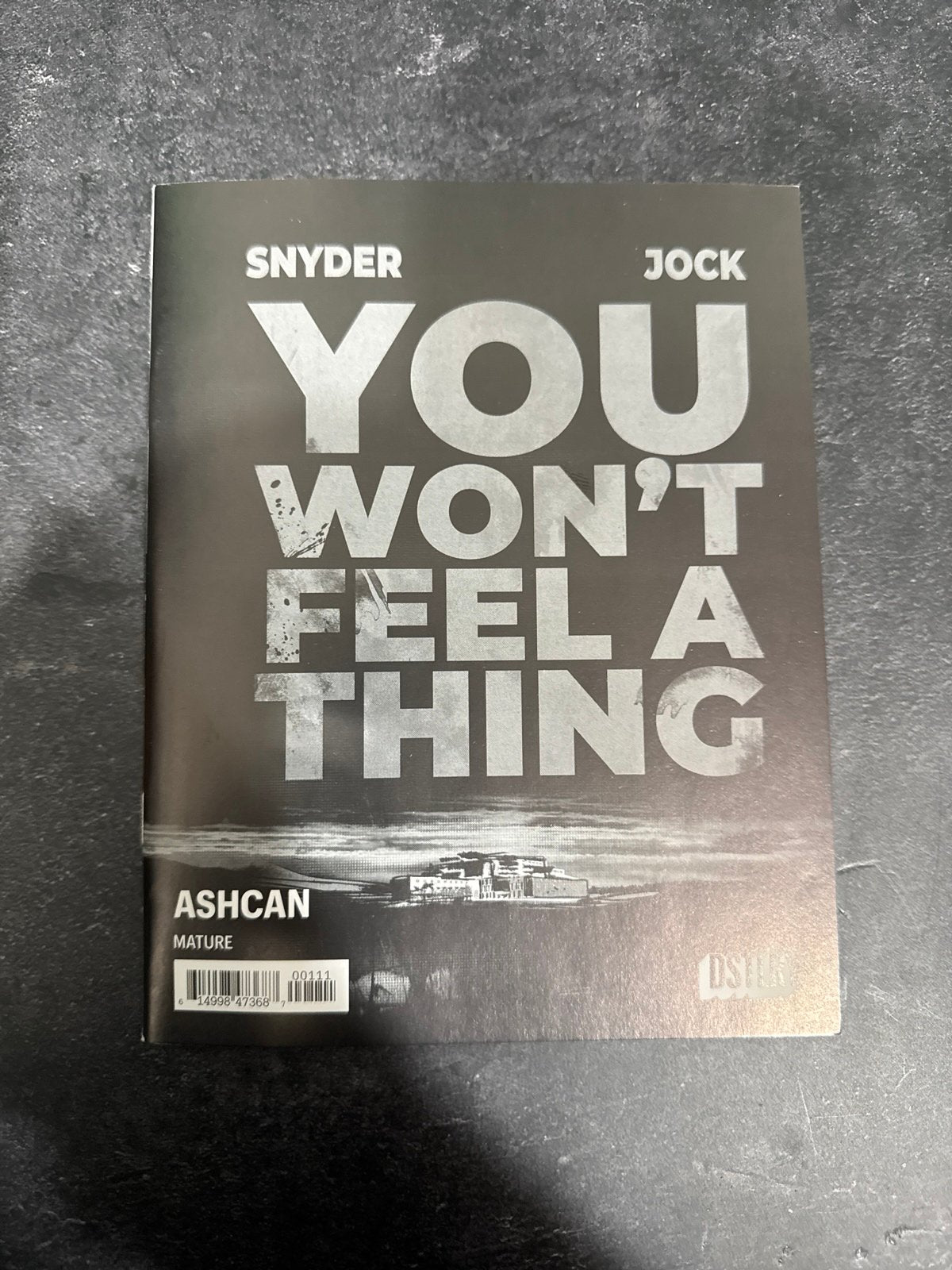 The City Beneath Her Feet/ You Won't Feel a Thing Ashcan DSTLRY