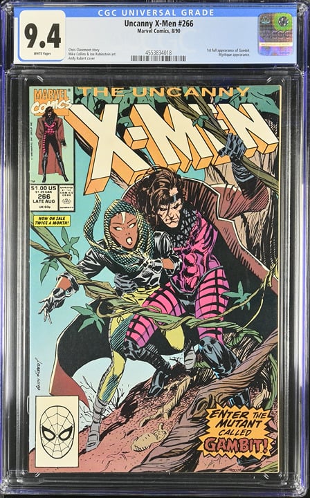 Uncanny X-Men #266 CGC 9.4