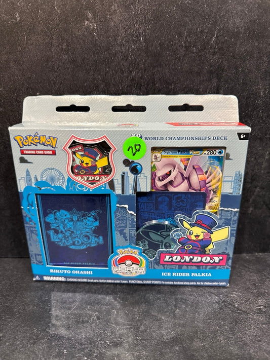 Pokémon London 2022 world championship ice rider Palkia