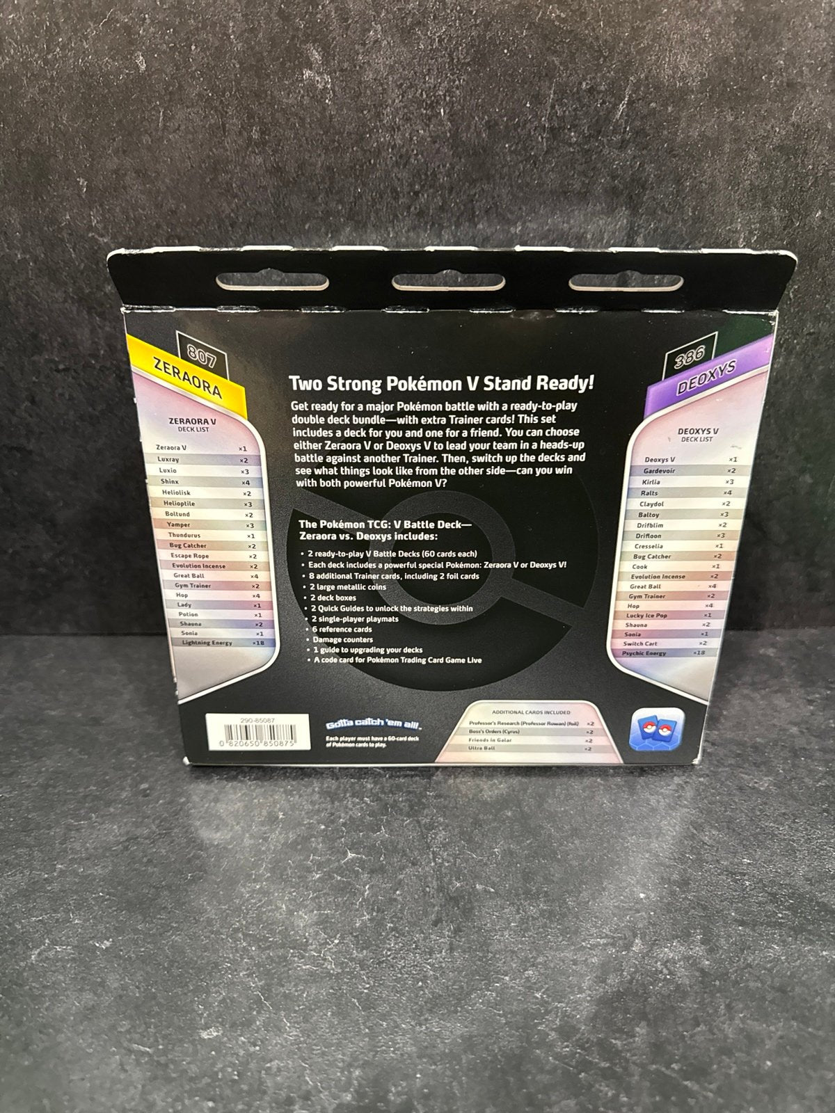 Pokémon v Battle Deck Zeroes v Deoxys