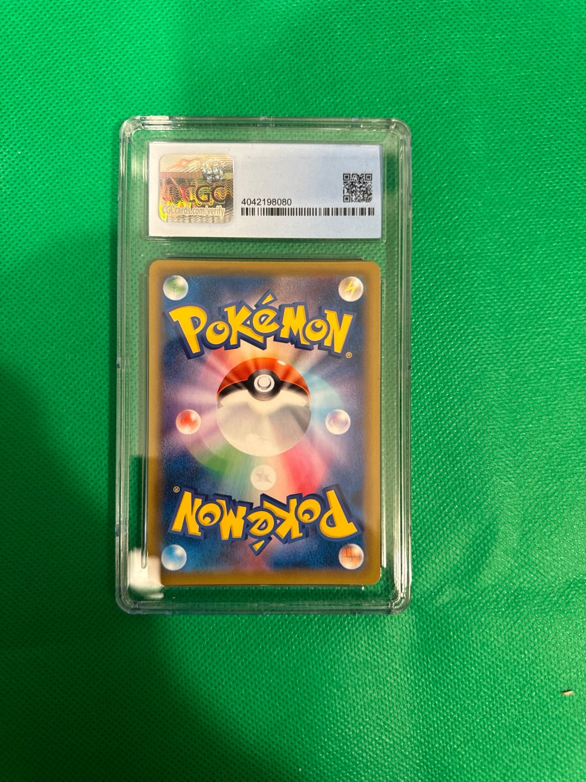 Pokémon pokeball gold card Japanese UPC 002/015 CGC 9