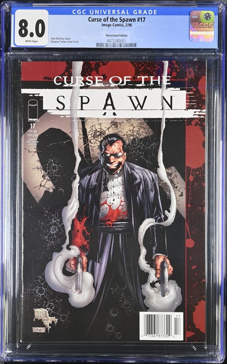 NEWSSTAND Curse of the Spawn 17 2/98 Image Comics CGC 8.0
