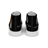Men’s high top canvas shoes
