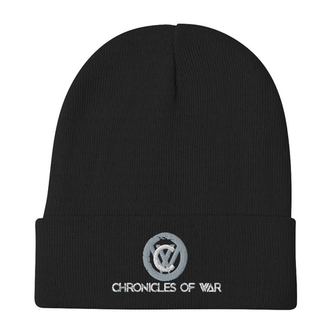 COW Chronicles of War Logo Embroidered Beanie
